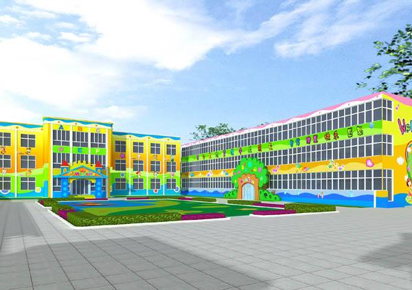 整棟墻體繪畫(huà)