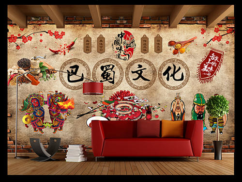 餐廳墻面繪畫(huà)