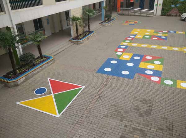 外墻用預制水泥板手繪表現