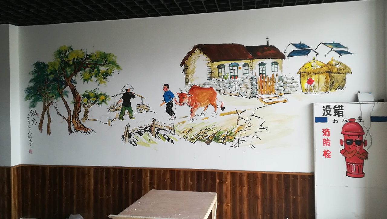 南昌墻壁上畫畫,南昌墻體彩繪墻繪,南昌手繪涂鴉墻,南昌手繪墻畫