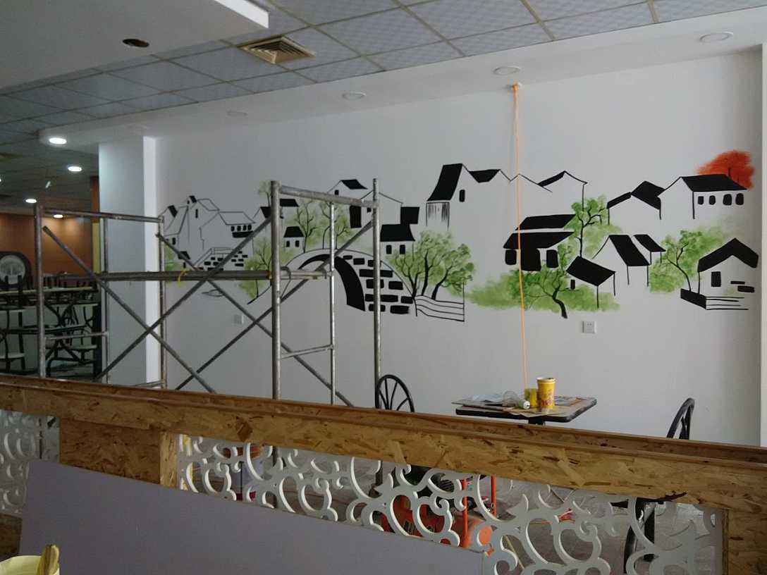 墻體彩繪需要注意哪些事項呢？