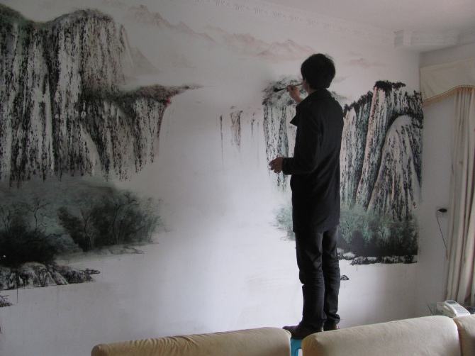 墻體彩繪在搭配的時候需要注意哪些事項呢？